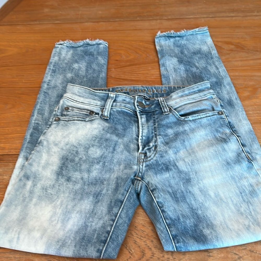 American Eagle Jeans 28 Amazing Bleach Splatter Denim‎